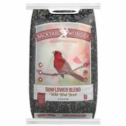 Coupon 😀 Wholesale ❤️ Backyard Wonder® Sunflower Blend Wild Bird Food 20 Lb. 💯 🧨