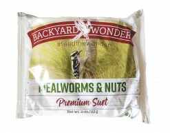 Cheap 🔔 Wholesale 👏 Backyard Wonder® Mealworms & Nuts Blend Premium Suet 😉 ❤️
