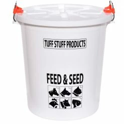 Brand new 😉 Coupon 🌟 Tuff Stuff Feed & Seed Storage Container 12 Gal 🌟 💯