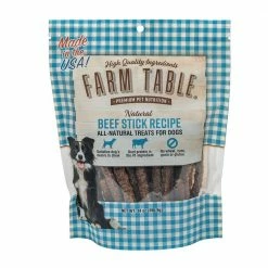 Wholesale ✨ Outlet 🌟 Farm Table® Naturals Beef Stick Recipe 🐕 🐕 Dog Treats 🧨 🤩