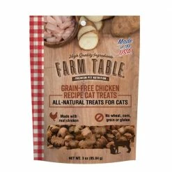 Hot Sale ✨ Cheap 👍 Farm Table® Grain-Free Chicken Recipe Cat Treats 🥰 🔔