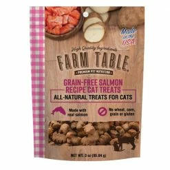 Best Pirce 🥰 Cheapest 🥰 Farm Table® Grain-Free Salmon Recipe Cat Treats ✔️ 🔥