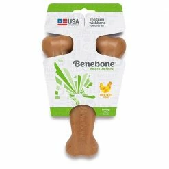 Coupon 🥰 Best Pirce 😍 Benebone Wishbone 🐶 🦮 Dog Chew Toy Chicken Medium 🌟 💯