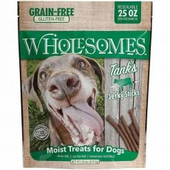 Outlet 🧨 Best Sale 😀 Sportmix Wholesomes Tanks Jerky Strips 🐕 🐶 Dog Treats 25 Oz. 🔥 ⭐