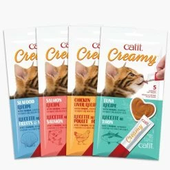 Best Sale 🎁 Deals 😀 Catit Creamy Cat Treats - 5 Pack ❤️ 💯