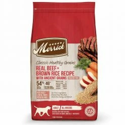 Top 10 🎉 Outlet 😉 Merrick Classic Healthy Grains Dry 🐕 🦮 Dog Food 25 Lb. 🧨 🔥
