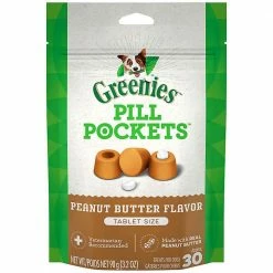 Best Pirce 👏 Coupon ⭐ GREENIES® GREENIES™ PILL POCKETS™ Treats For 🦮 🦮 Dogs Peanut Butter Flavor - Tablet ❤️ 🎁