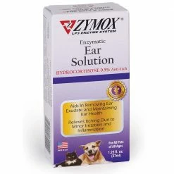 Coupon 👍 Flash Sale 😍 Zymox Ear Solution With .5% Hydrocortisone 1.25 Oz. 🧨 😀