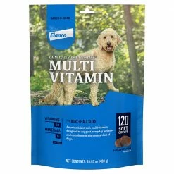 Promo 🔔 Brand new ⭐ Elanco DVM Daily Multivitamin Soft Chews 👍 🛒