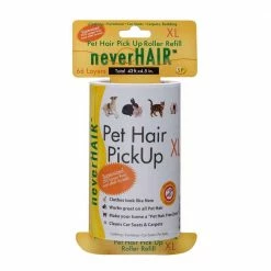 Buy 😉 Buy 🛒 NeverHair Pet Hair Pick Up Roller Refill XL 🤩 ⌛