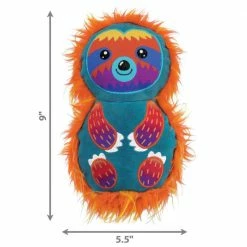 Deals 😀 Brand new 👍 KONG® Roughskinz Suedez Sloth 😀 🛒 -Outlet Pets Store 0028791 2