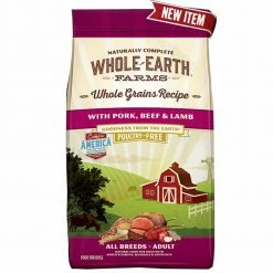 Wholesale 🎁 Wholesale 😀 Merrick Whole Earth Wole Grains Recipe With Pork, Beef & Lamb 25 Lb. 😍 🧨