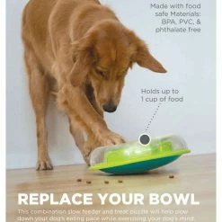 Cheapest 👍 Hot Sale 🌟 Outward Hound Wobble Bowl Interactive 🐶 🐕 Dog Food Bowl ❤️ 👍 -Outlet Pets Store 0031949 2