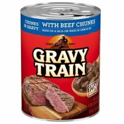 Coupon ⭐ Cheap 👏 Gravy Train Wet 🐶 🦮 Dog Food 13.2 Oz. ⌛ 👍 -Outlet Pets Store 0034458