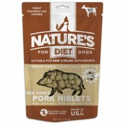 Hot Sale 😍 Top 10 😍 Nature's Diet Freeze Dried Raw Treats And Meal Topper Niblets 🤩 💯