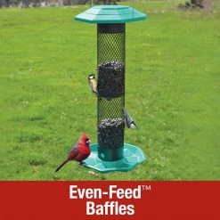 Best Pirce 😉 Flash Sale ⌛ Nature'S Way Funnel Flip-Top Mesh Sunflower Bird Feeder 💯 😍 -Outlet Pets Store 0042955 2