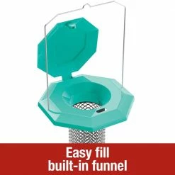 Best Pirce 😉 Flash Sale ⌛ Nature'S Way Funnel Flip-Top Mesh Sunflower Bird Feeder 💯 😍 -Outlet Pets Store 0042955 3