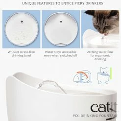 Flash Sale ❤️ Top 10 🔥 Catit Pixi Fountain - White ⌛ ✨ -Outlet Pets Store 0046293 2