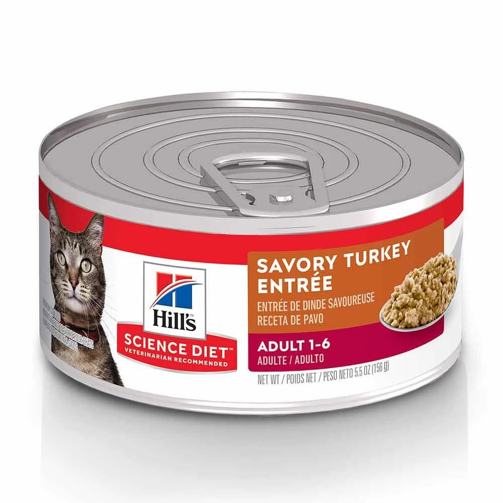 Cheapest ✔️ Deals 🛒 Hill's Science Diet Adult Gourmet Turkey Canned Cat Food 😍 🔥 1 Cheapest ✔️ Deals 🛒 Hill's Science Diet Adult Gourmet Turkey Canned Cat Food 😍 🔥