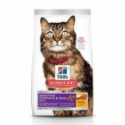 Best reviews of 🔔 Wholesale 👏 Hill's Science Diet Adult Sensitive Stomach & Skin Dry Cat Food 😀 🧨 -Outlet Pets Store 1231805new