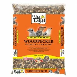 Brand new 🌟 Best Pirce ⌛ Wild Delight Woodpecker, Nuthatch N Chickadee Bird Food - 5Lb. Bag 😀 🔔