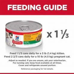 Cheap 🔔 Best deal 🧨 Hill's Science Diet Kitten Tender Chicken Dinner 5.5 Oz 🥰 👏 -Outlet Pets Store 7318111 4