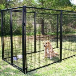 Wholesale 😉 Best deal 😀 Country Tuff™ Welded Wire Kennel Panel With Gate 6x5 Ft. 🔔 ❤️