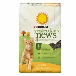 Best Sale 👏 Budget ⭐ Purina Yesterday's News Unscented Original Cat Litter ❤️ 🔔