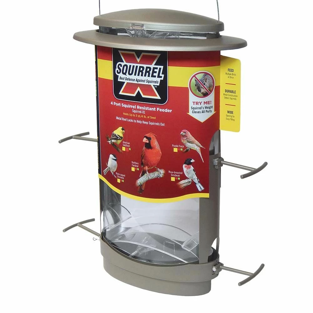 Top 10 π Coupon π More Birds Squirrel-X1 Squirrel-Resistant Bird Feeder β π 1 Top 10 π Coupon π More Birds Squirrel-X1 Squirrel-Resistant Bird Feeder β π