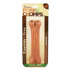 Best Pirce ✔️ Cheap 👏 Premium Pork Chomps Roasted 7 In. Pressed Bone 😀 ✨