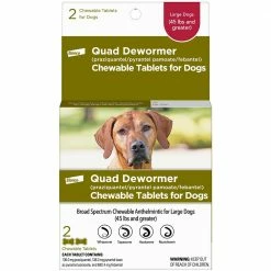Best Sale ⭐ New 🔔 Elanco Quad Dewormer For 🦮 🐶 Dogs 😉 👏