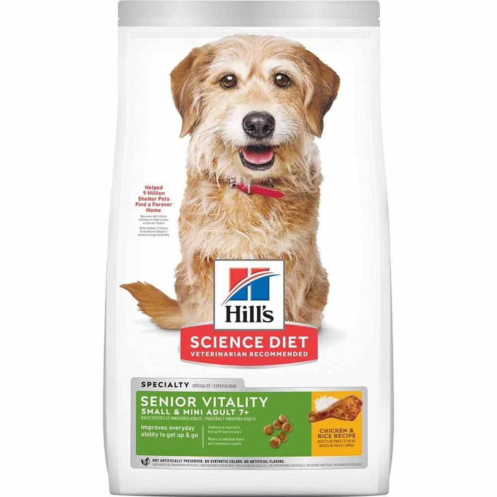 Coupon ๐ New โค๏ธ Hill's Science Diet Adult 7+ Senior Vitality Small & Mini ๐ถ ๐ Dog Food 3.5 Lb. โ๏ธ ๐ 1 Coupon ๐ New โค๏ธ Hill's Science Diet Adult 7+ Senior Vitality Small & Mini ๐ถ ๐ Dog Food 3.5 Lb. โ๏ธ ๐