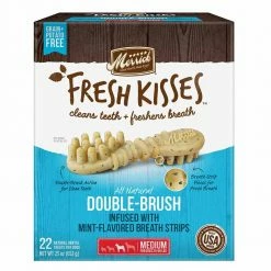 Best Sale 😀 Best reviews of 🎉 Merrick Fresh Kisses Mint Breath 🐶 🐶 Dog Treats 🔥 🧨 -Outlet Pets Store 7390820 1