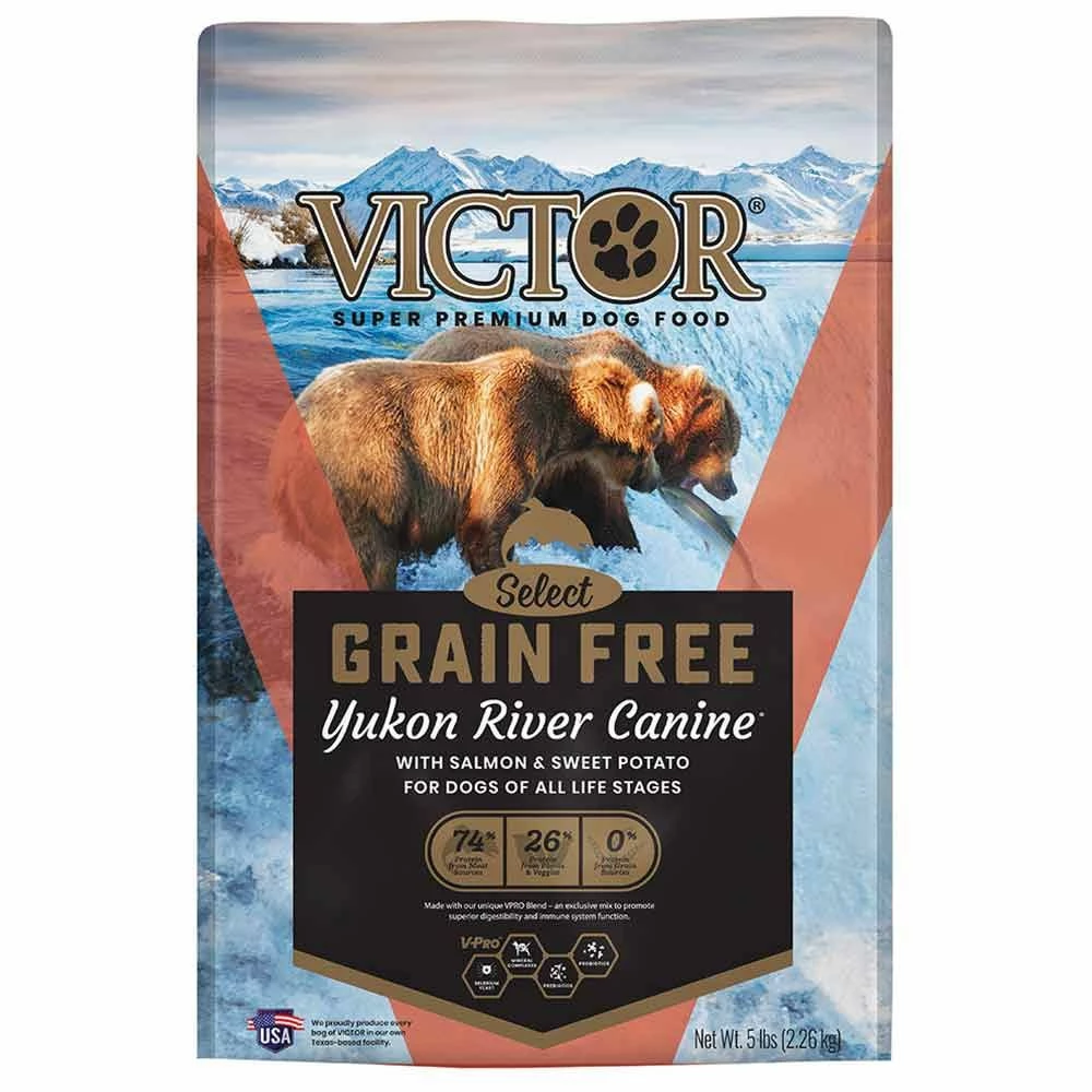 Budget ๐ Outlet โ Victor Pet Food Grain Free Yukon River Canine With Salmon & Sweet Potato ๐ ๐ถ Dog Food โค๏ธ โญ 1 Budget ๐ Outlet โ Victor Pet Food Grain Free Yukon River Canine With Salmon & Sweet Potato ๐ ๐ถ Dog Food โค๏ธ โญ