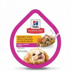 Coupon 👏 Buy 😉 Hill's Science Diet Puppy Small Paws™ Stew With Chicken And Vegetables 🐶 🐕 Dog Food 3.5 Oz. 😉 😍