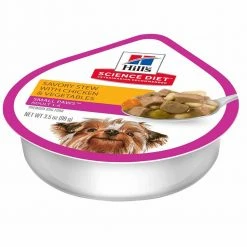Outlet 👍 Coupon ⌛ Hill's Science Diet Adult Small Paws™ Stew 🐕 🐕 Dog Food 3.5 Oz. ❤️ 🎁