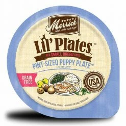 Deals 🔥 Best Pirce 🔥 Merrick Lil' Plates Grain Free Wet 🐶 🐶 Dog Food 3.5 Oz. 😍 🔔 -Outlet Pets Store 7393452