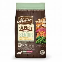 Discount 🛒 New 🧨 Merrick Lil' Plates Grain Free Senior Real Chicken + Sweet Potato Recipe 🐕 🐕 Dog Food 4 Lb. ⭐ 🔔