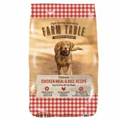 New 😉 Promo 😉 Farm Table® Natural Chicken Meal & Rice Recipe 🐕 🦮 Dog Food 🛒 🛒