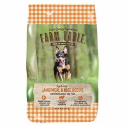 Best Pirce 🧨 Discount 🛒 Farm Table® Natural Lamb Meal & Rice Recipe 🐕 🦮 Dog Food 🌟 ⭐