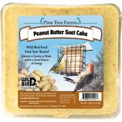 Coupon 🔥 Wholesale ✔️ Pine Tree Farms Peanut Butter Suet Cake - 3Lb. 😀 👏