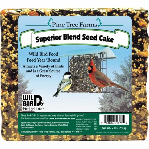Wholesale π― Cheap β€οΈ Pine Tree Farms Superior Blend Bird Seed Cake - 2Lb. π π 1 Wholesale π― Cheap β€οΈ Pine Tree Farms Superior Blend Bird Seed Cake - 2Lb. π π