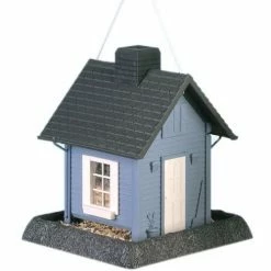 Hot Sale ❤️ Buy 💯 North States Blue Cottage Bird Feeder 🤩 🎁