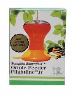 Deals 🧨 Deals 🧨 Songbird Essentials Flightline Jr. 30 Oz. Oriole Feeder With 8 Oz. Oriole Nectar 🧨 😉