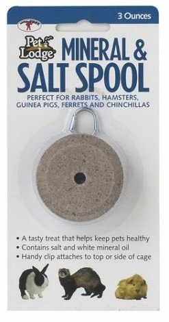 Best Sale ✔️ New ⌛ Little Giant Salt Spool And Hanger For Rabbit And Small Animals 🧨 🌟
