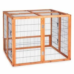 Budget 💯 Budget 🌟 Prevue Pet Products Outside Rabbit Playpen ⭐ 🤩