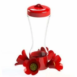 Cheap 😍 New ⭐ Stokes Select Impatient Glass Hummingbird Feeder 8 Oz. 😀 ⌛