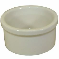 Best Sale ⭐ Wholesale 😍 Ohio Stoneware Small Pet Feeder, Plain (Cavy) ⭐ 🎁