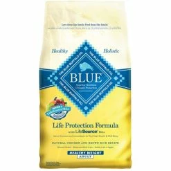 Cheap 🤩 Best Pirce 👏 Blue Buffalo Life Protection Formula Healthy Weight Chicken & Rice Adult 🐶 🐶 Dog Food 🛒 🌟