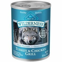 Discount 👏 Best deal 🌟 Blue Wilderness Turkey And Chicken Grill Adult 🐶 🦮 Dog Canned Food 12.5 Oz. 🔥 🎉